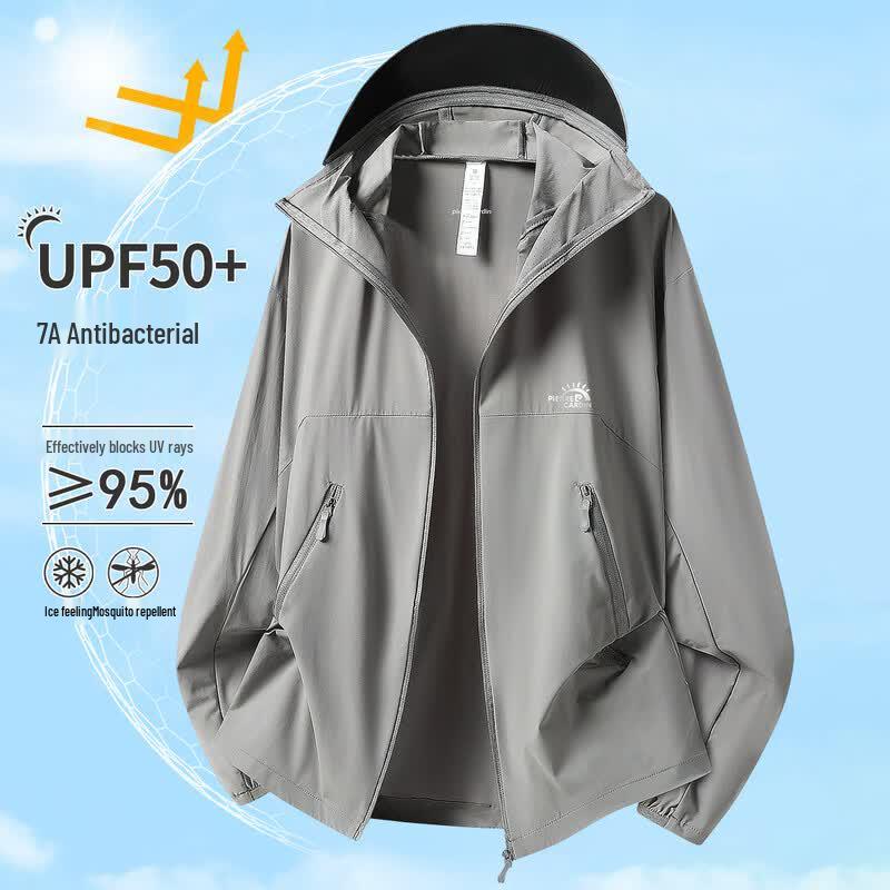 Pierre Cardin Unisex UPF50+ Lightweight Cooling Sun Protection Jacket L