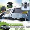 Magnetic Mesh Sun Shades For Hyundai Ioniq 5 NE ~2024 Car Sunshade Windows Anti-UV Heat Ulation Tools Privacy Accessories