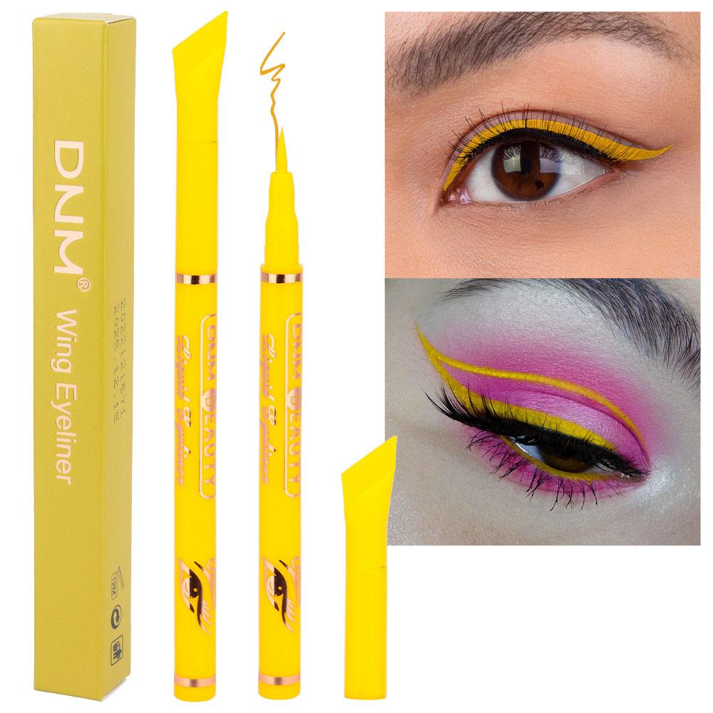 DNM Wing-Tail Coloured Eyeliner Non-Smudge Matte Natural Eyeliner Quick Dry Eyeliner