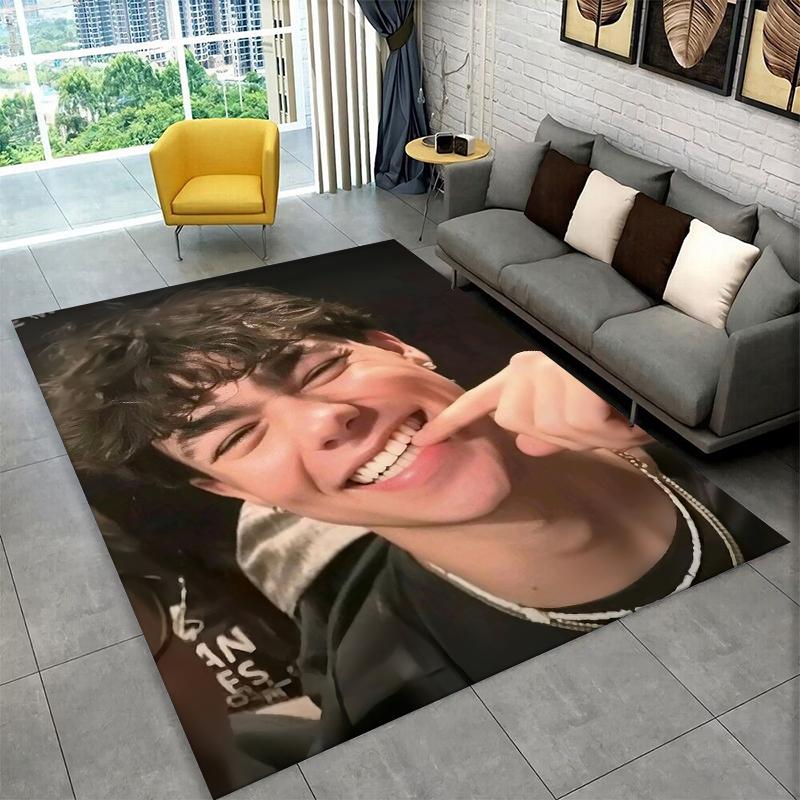 Fashion Malachi Barton Star Non-Slip Area Rug for Living Room,Bedroom,Playroom,Soft Carpet Floor Mat Home Decor Rug Kids Room