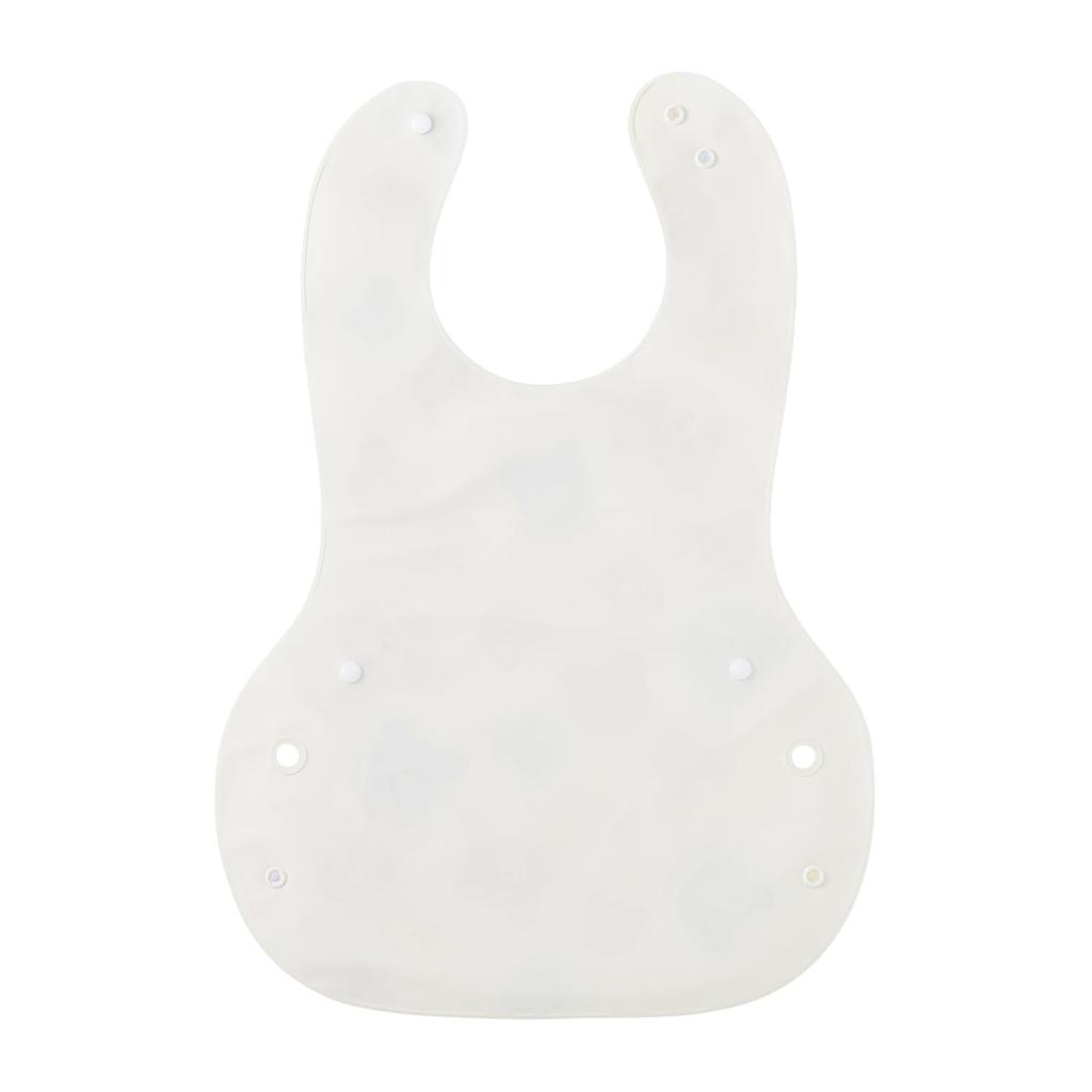 MIKIHOUSE HOT BISCUITS Lunch Boys and Size Bib, Girls, Baby, Kids, White, Unavailable, 70-2985-148