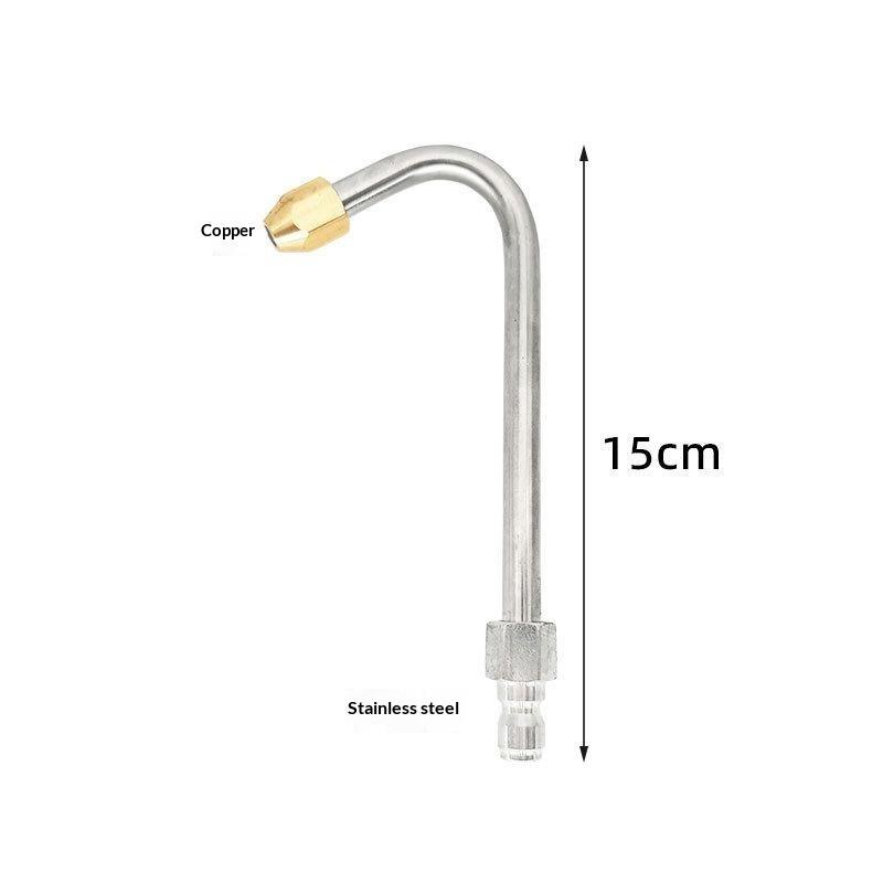 Pressure Washer Extension Spray Wand Set Stainless Steel Brass Nozzle For Car Washing Yard Cleaning
