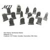 3D Printed Model Parts 14 Pcs Mini Tombstone Model, Miniature Cemetery Gravestone Scenery Scene Layout Accessories Props for Tabletop Gaming Halloween