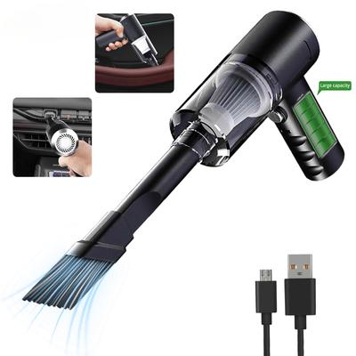 3 w 1 USB Bezprzewodowe ładowanie Wysoka moc 25 W Odkurzacz kombinowany Samochód Dom Dom Klawiatura Mini Przenośny Automatyczne czyszczenie