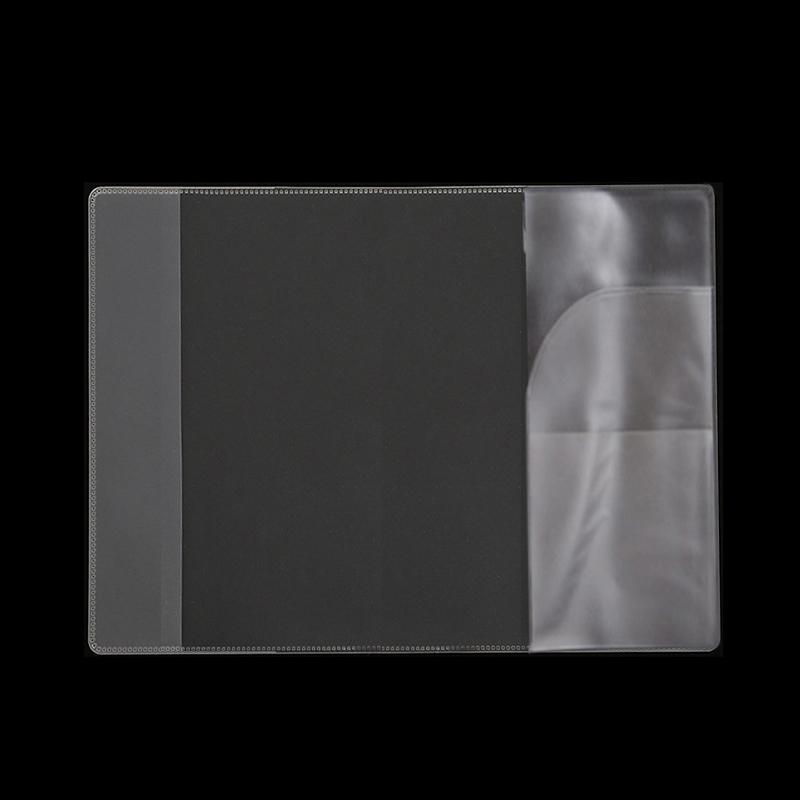 Transparent Passport Cover On Waterproof Document Bags Passport Protective Sleeve