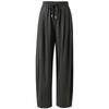 Sancai Women's 2025 Autumn Loose Wide-Leg Casual Pants