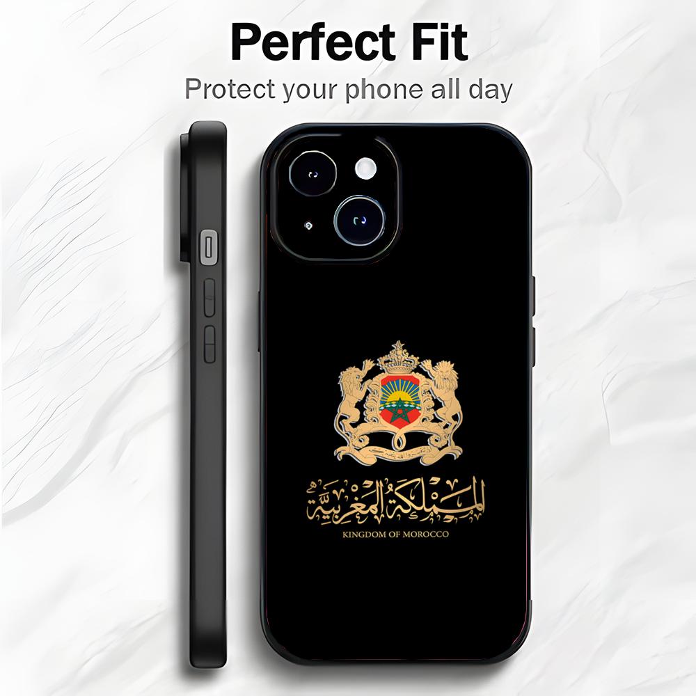 Beautiful Logo T-The K-Kingdom of Morocco Phone Case Phone Case Soft Packaging Lightweight For iPhone17 16 15 14 13ProMax