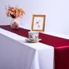 1pc Satin Table Runner Wedding Decoration For Modern Birthday Party Hotel Show Banquet Luxury Design Wholesale