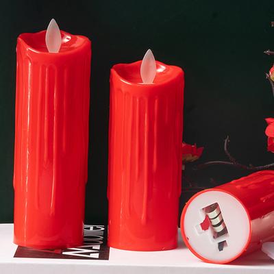 Flameless Led Candle Light Auto Swing Realistic Candle Led Lightweights Bright Flickering Bulb for Seasonal Festival Celebration