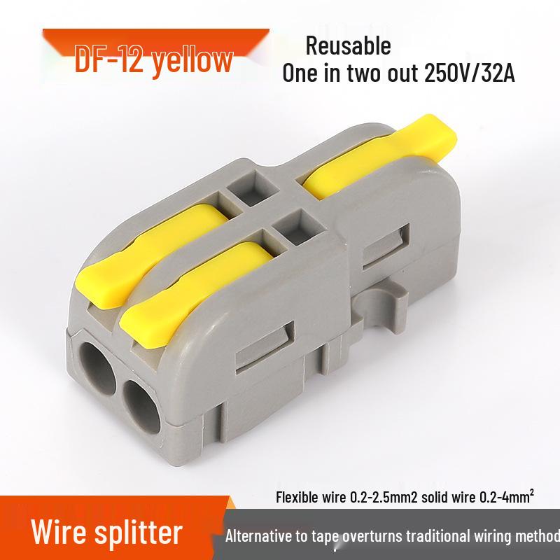 Mini Docking Model: 1 Input to 2/3/4/5 Outputs, Color Handle DF-12/13/14/15 for Home Use