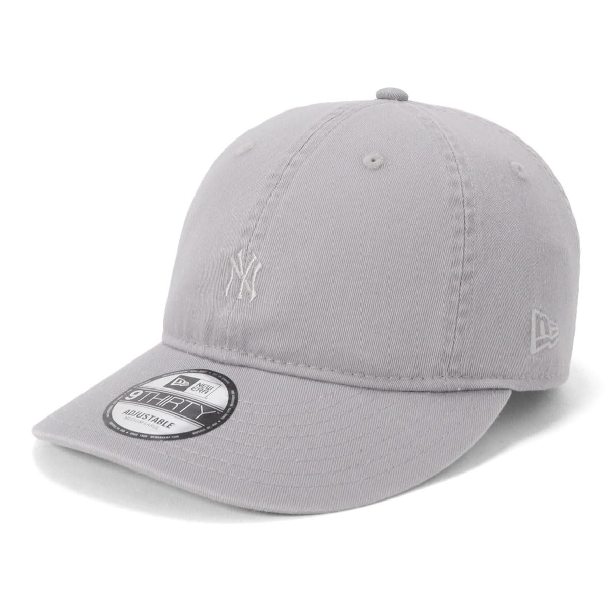 

New Era 9THIRTY Cap MLB New York Yankees Gray Mini Logo Tonal Color ONSPOTZ Exclusive and Hat 930 Seasonal Fashion Trends Popular Size Stickers
