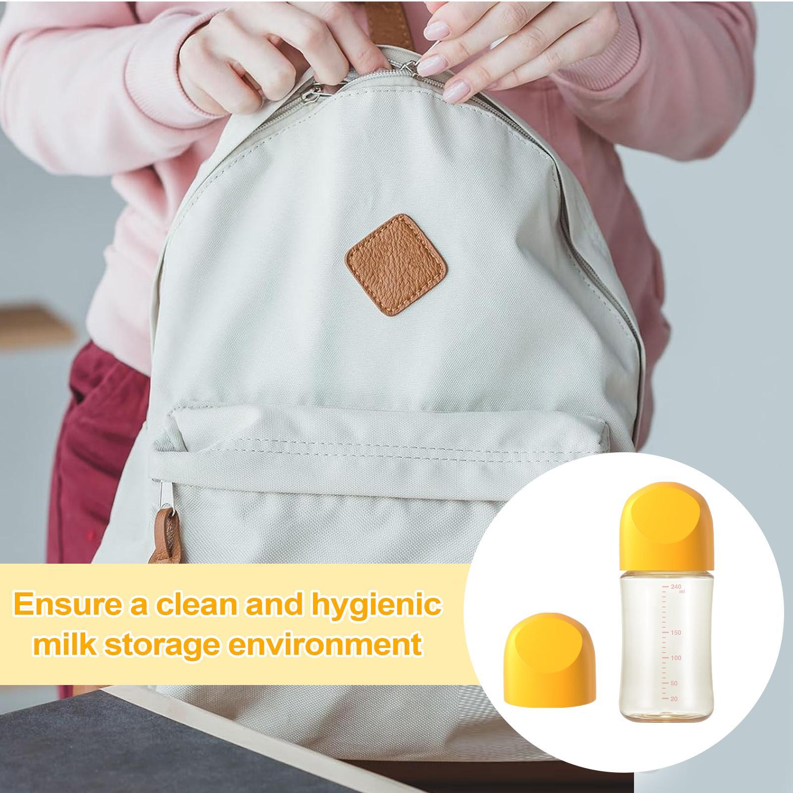

Baby Bottle Lids Wide Neck Bottle Caps 3 Piece Replacement Parts Convenient Feeding Accessories For Kids Milk Liquid Juice China Mainland