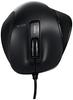 ELECOM USB Mouse, Wired, Large, 5 Buttons (with Back and Forward Buttons), Blue LED, Perfect Grip, Black, M-XGL10UBBK