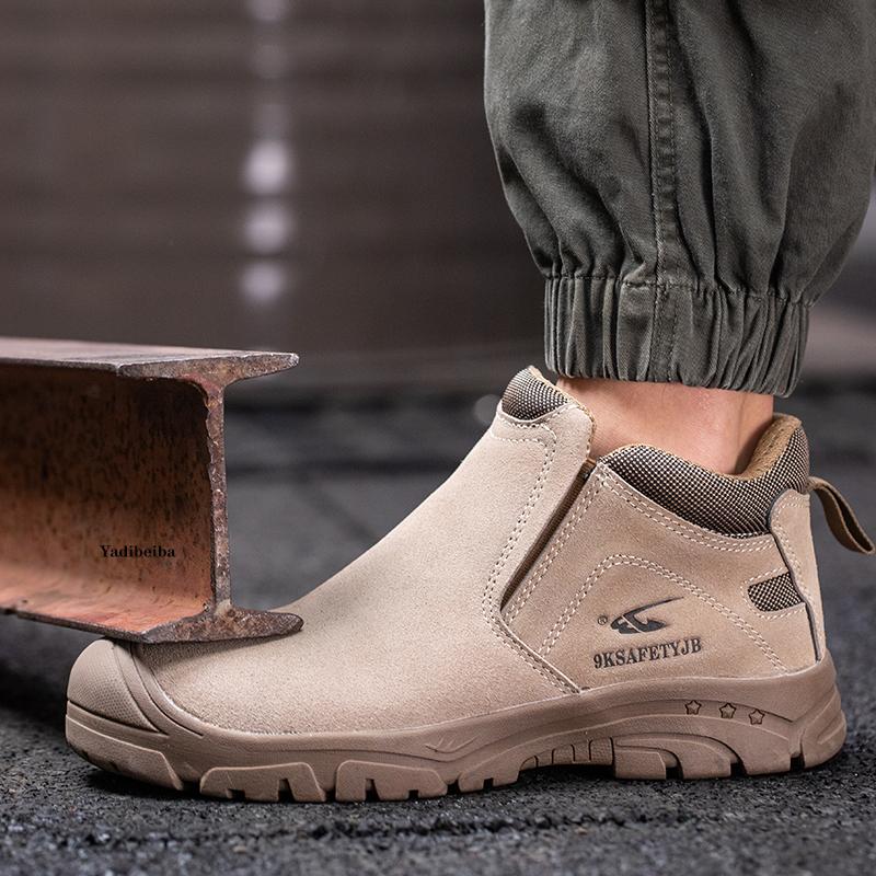 Plastic Toe Insulation Shoes 6KV Men Work Boots Puncture-Proof Indestructible Shoes Safety Boots Men Welder Insulated Work Shoes