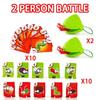 Masque Grenouille Drôle avec Langue Remuante Cartes à lécher Jouets Puzzle de Bureau Antistress pour Fête de Famille