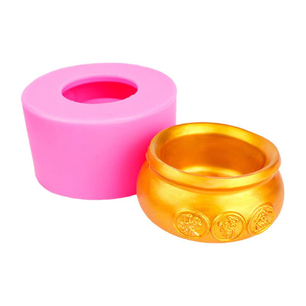 Delicate Candle Mould Silicone Mould Candle Making Reused Candle Cute Epoxy Mould Castings Molds Silicone Mould