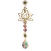 Star Sun Catcher Faux Crystal Prism Rainbow Maker Stars And Moon Colorful Hanging Suncatcher for Window Home Garden Decoration