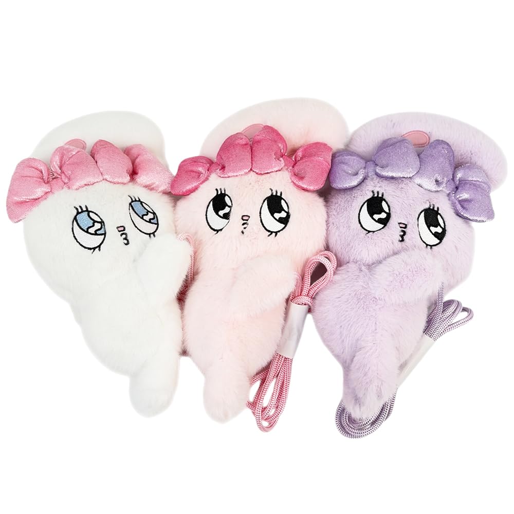 Esther Bunny Kuschel-Pochette Plüschtier, Offiziell, Ca.. 24cm Maskottchen (Creme-Hase)