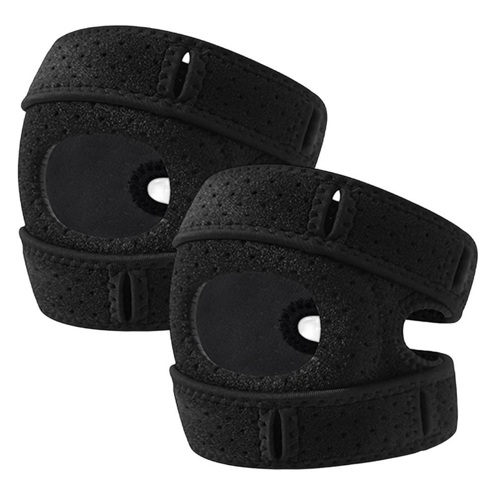 Patella Knee Brace Adjustable Open Patella Support Patella Knee Support Strap for Injuries Running Sports and Workouts