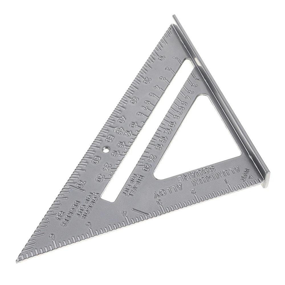 Angle Gauges Carpenter Woodworking Square Ruler Angle Protractor Triangle Rule 90 Degree Angle Rule