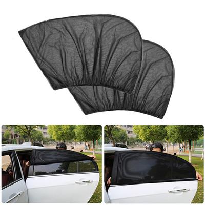 Universal Car Front/Rear Side Window Sun Visor Shade Mesh Cover Auto UV Protect Curtain Side Window Sunshade Mesh Child Protect