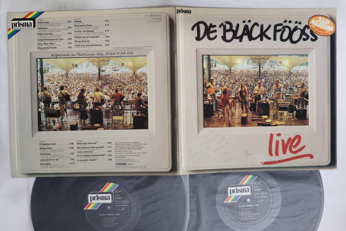 

LP Record BLACK FOOSS - Live 1C1384627576 PRISMA 1981 Germany Rock Used