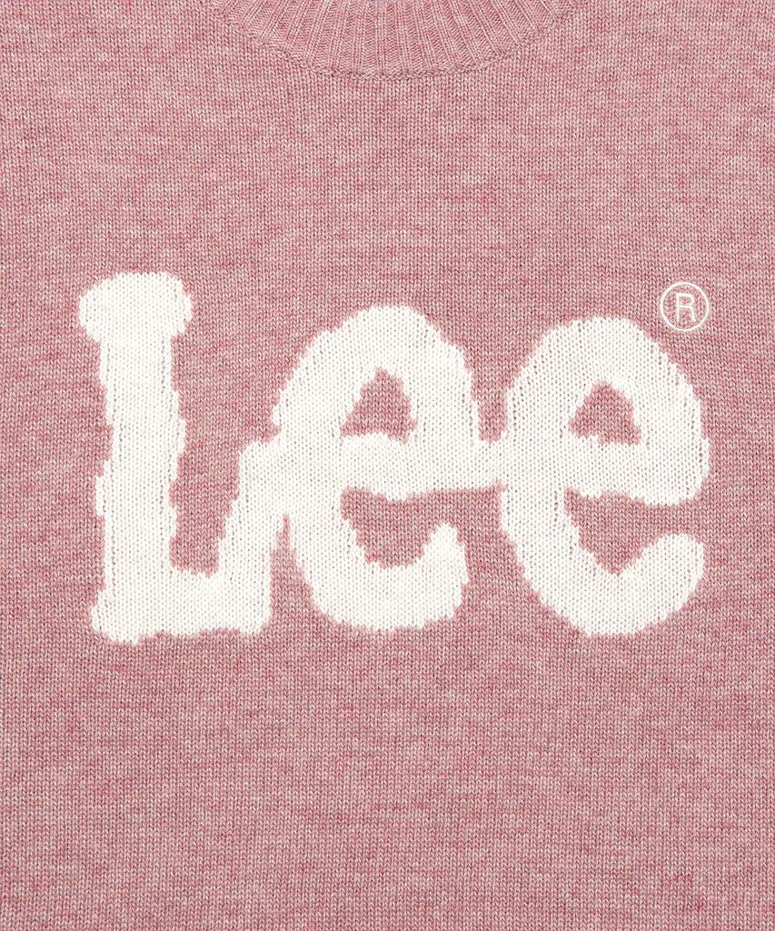 LEE Big Twitch Logo Knit Pink