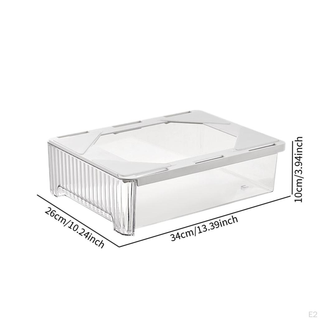 Under Desk Drawer Organizer No Drill Space Saving Tray Pull Out Table for Pencil