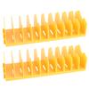 2PCS Wrench Organizer ABS Space Saving Multifunctional 10 Slot Wrench Holder for Pliers Ratchets Scissors Screwdrivers