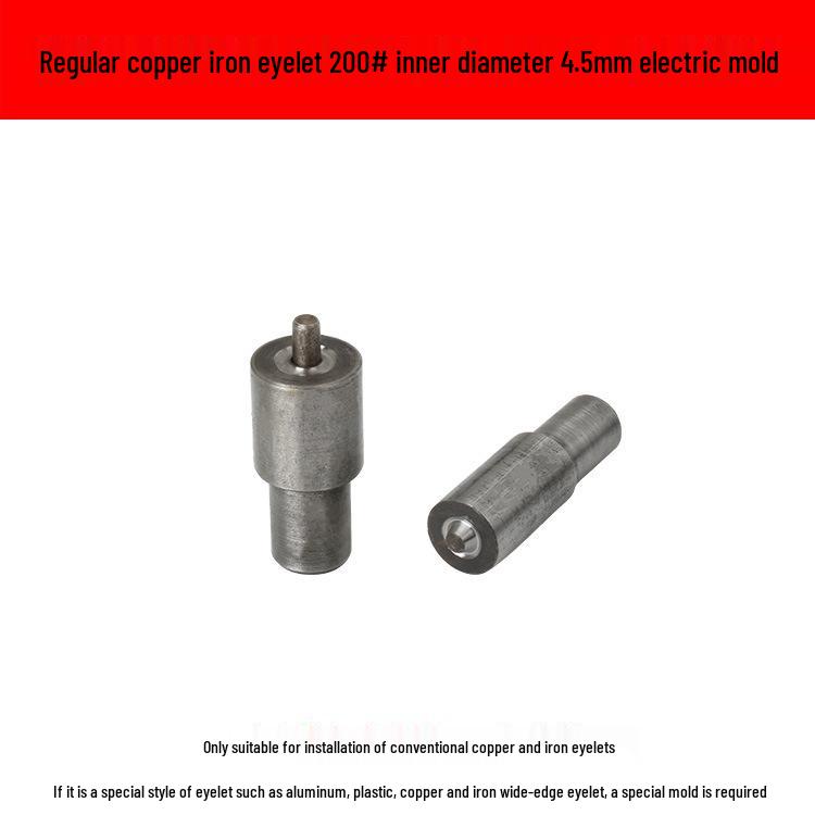 Copper Iron Eyelet & Rivet Installation Tool for Shoes