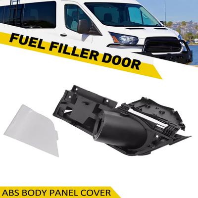 Fuel Filler Housing Door + Gas Cap Cover Fit for Ford Transit-150 2014-2025 CK4Z-5427936-J; CK4Z5427936A