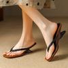 Fashion Summer Women's Fashion Clip Toe Slippers Wedges Heel Slides Designer Party Dress Stripper Shoes