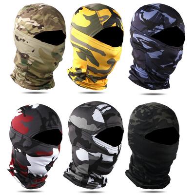 Cagoule Balaclava de Pêche Tactique Masque Intégral Écharpe Guêtre de Cou Bandana Couvre-Chef Pour Hommes Femmes Sports