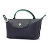 Longchamp Le Pliage Xtra Logo Button Closure Mini Shoulder Crossbody Bag Women Handbags Navy-Blue 34205HEY556