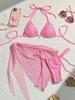 Swimwear For Gauze Skirts Three-Piece Split Bikini Swimsuit Bikini Women'S New Models
