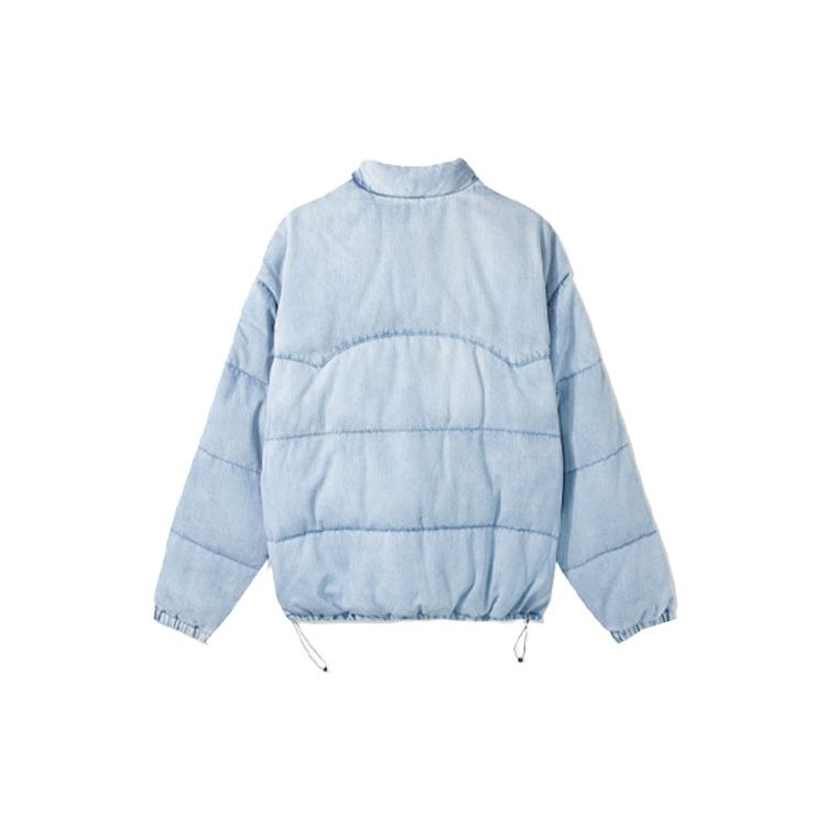 Levis Logo Loose Down Jacket Men Outerwear Blue A0726-0000