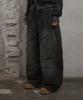 UNUSEDLAB Panel Wide Denim Pants (Black)