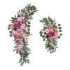 Artificial Flower Swag, Wall Swag Backdrop, Wedding Arch, Front Door Flowers