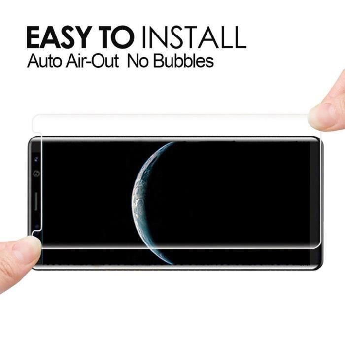 New Premium HD 3D Screen Tempered Glass Protective Film for Samsung Galaxy Note 8 Tec1350 D0A139