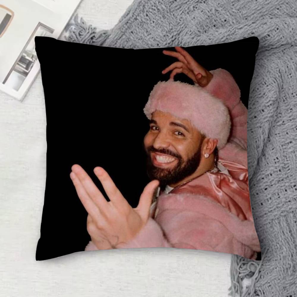 DDrake Doublesided Printed Square Decorative Cushion Cover for Sofa Living Room Home Decor
