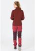 Jacket Whistler Samani Melange Fleece Jacket Red Pear 4244