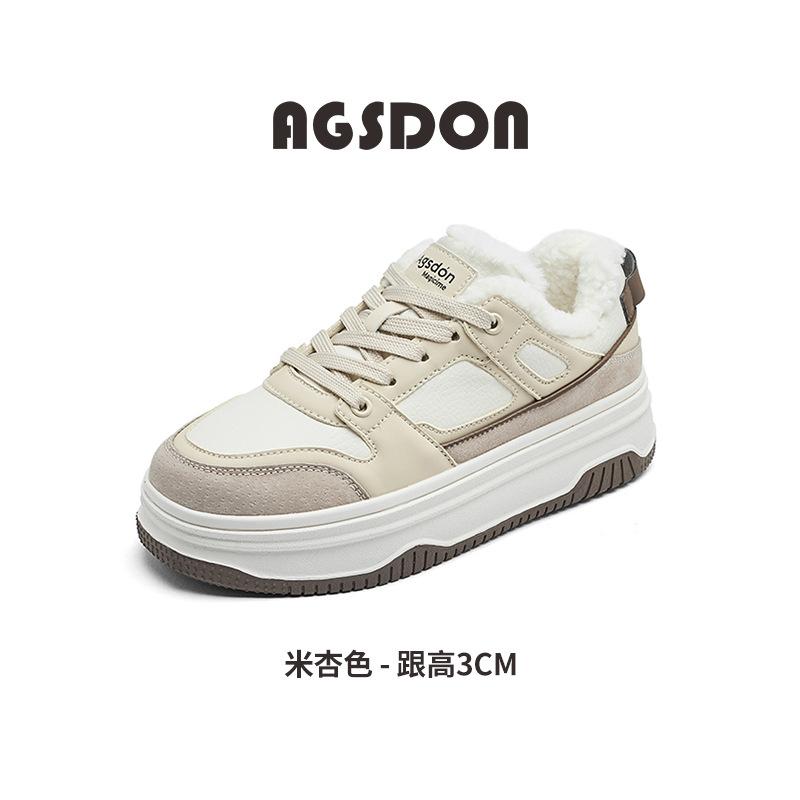 

Augusteng retro board shoes women s 2025 new autumn black and white panda white shoes casual sports shoes show small feet 40