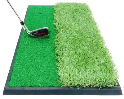 GolfStyle Golf Mat Golf Practice Mat 2WAY Artificial Grass Rough Fairway Rubber Mat Base Is Heavy So It Move Practice Swing Practice Equipment Indoor