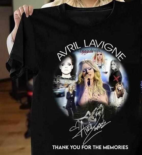 Футболка Avril Lavigne Thank You For The Memories Унисекс S