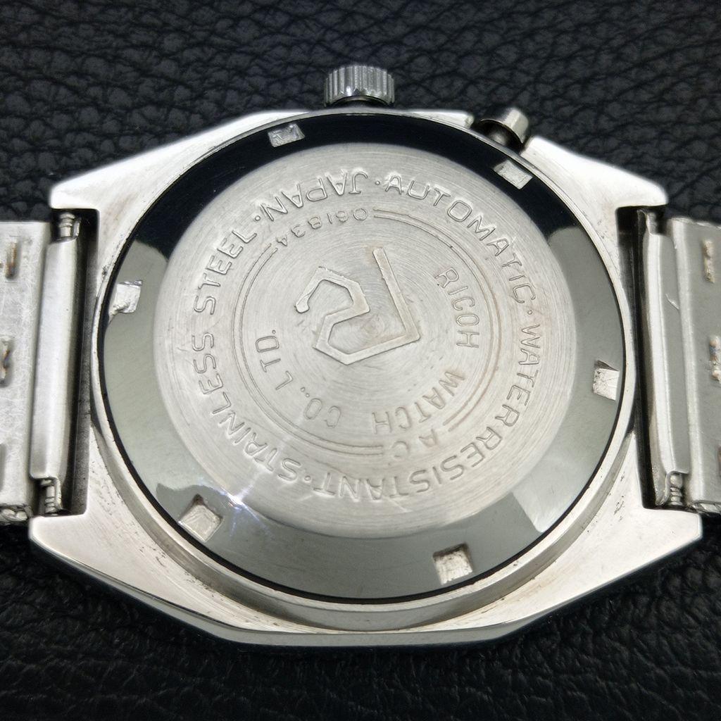VINTAGE RICOH R31 AUTOMATIC JAPAN MENS ORIGINAL DIAL WATCH A708015-1