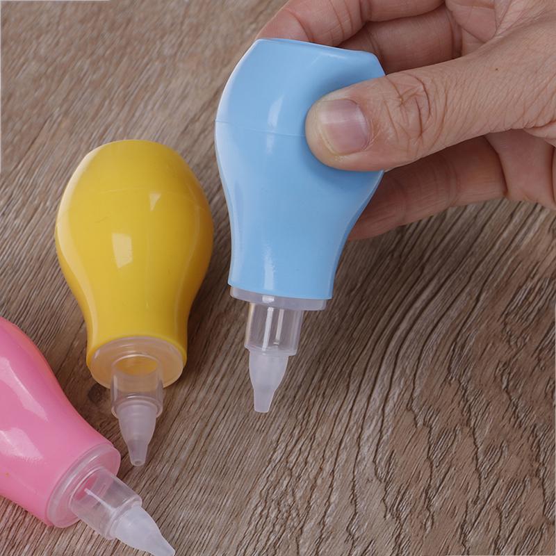 1Pc Newborn Baby Silicone Nasal Aspirator Infant Snot Suction Nose Aspirators