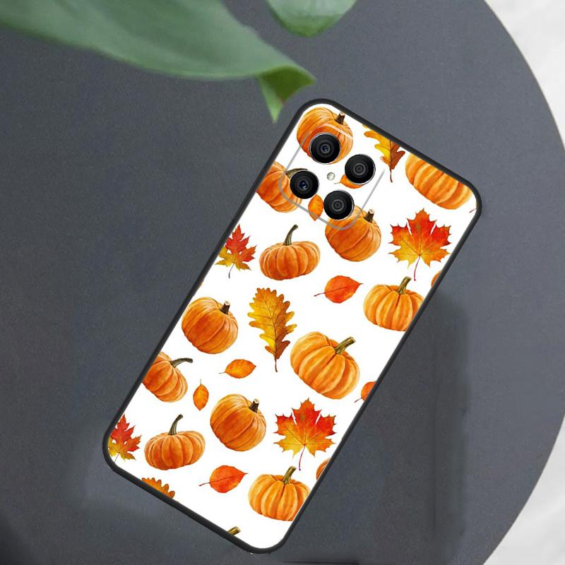 Autumn Leaves Fall Halloween For Honor Magic 7 Lite 6 8 Case For Honor 200 400 Pro 90 70 50 X8c X8b X9a X9b X9c X9d Win RT