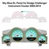 Блакитна EL Панель для Dodge Challenger Magnum Charger Панель приладів 2005-2014