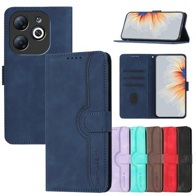 Klapací pouzdra Pro Infinix Hot 40 Pro Kryt na Pro Infinix Smart 8 7 HD Note 30 Pro Hot 40i 30i Magnetický stojánek Ochranná taška na telefon