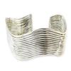 Les Trésors De Lily [N8081] - Silver 'Cleopatra' Designer Bracelet